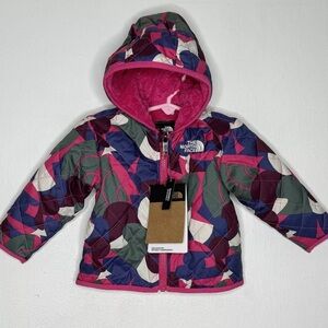 The North Face Reversible Shady Glade Jacket Baby Girls 0-3 / 3-6 M Months Pink